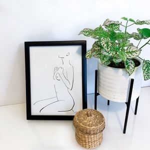 Female figure sitting